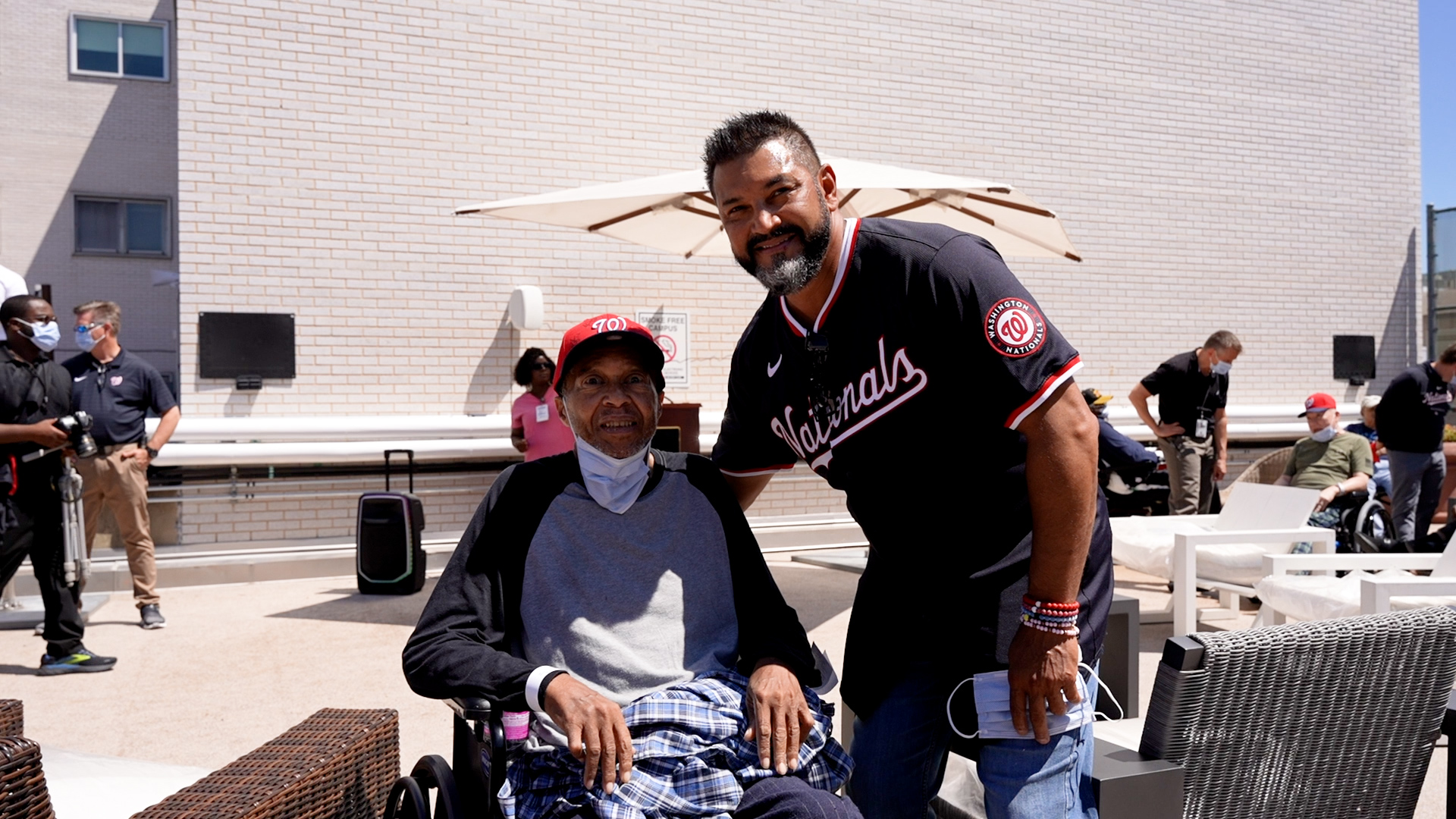 Coaching Staff Visit to VA Hospital